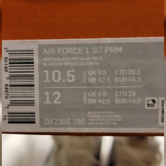 Air Force 1 '07 PRM 40th Anniversary Edition - Picture 7 of 7